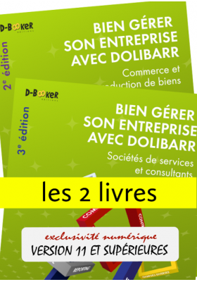 Bien gérer son entreprise avec Dolibarr (les 2 livres)