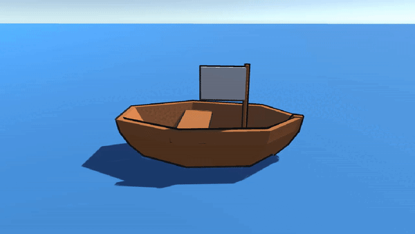 Visualisation du bateau réalisé