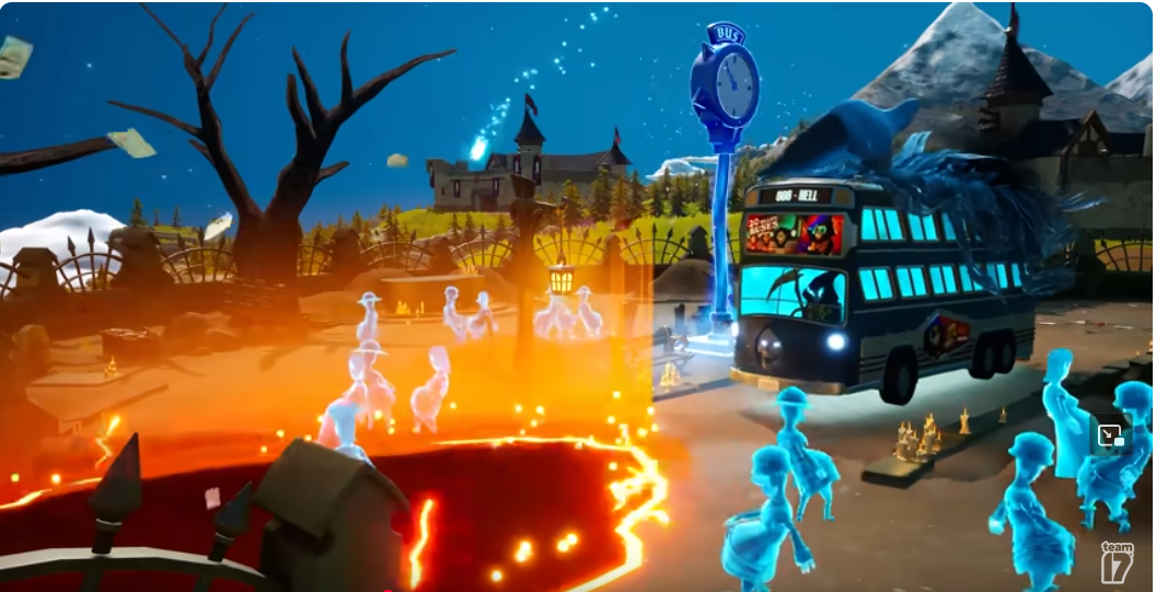Capture d'écran du jeu sur le quel travaille actuellement Eric Le Ru
