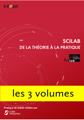 Couverture de la série de livres Scilab de la théorie à la pratique