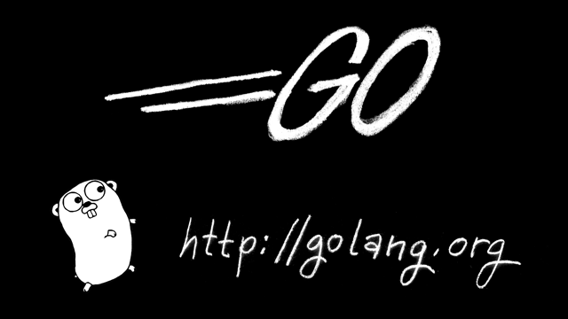 Premier logo du langage Go
