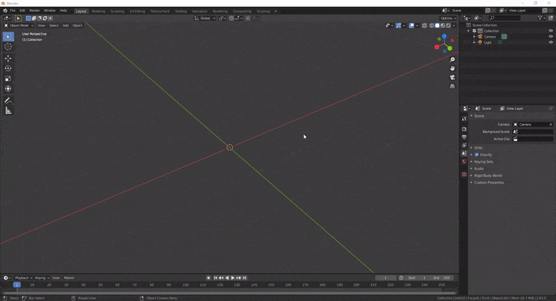 Animation GIF montrant la manipulation des courbes de Bézier
